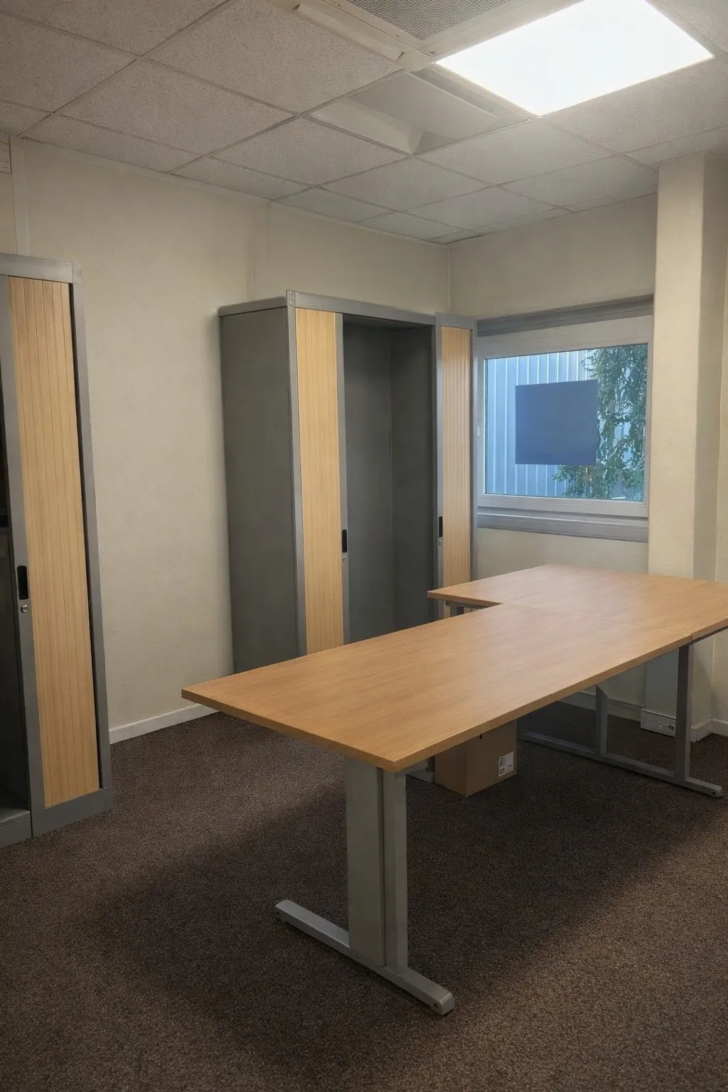 Bureaux lumineux et aménagés